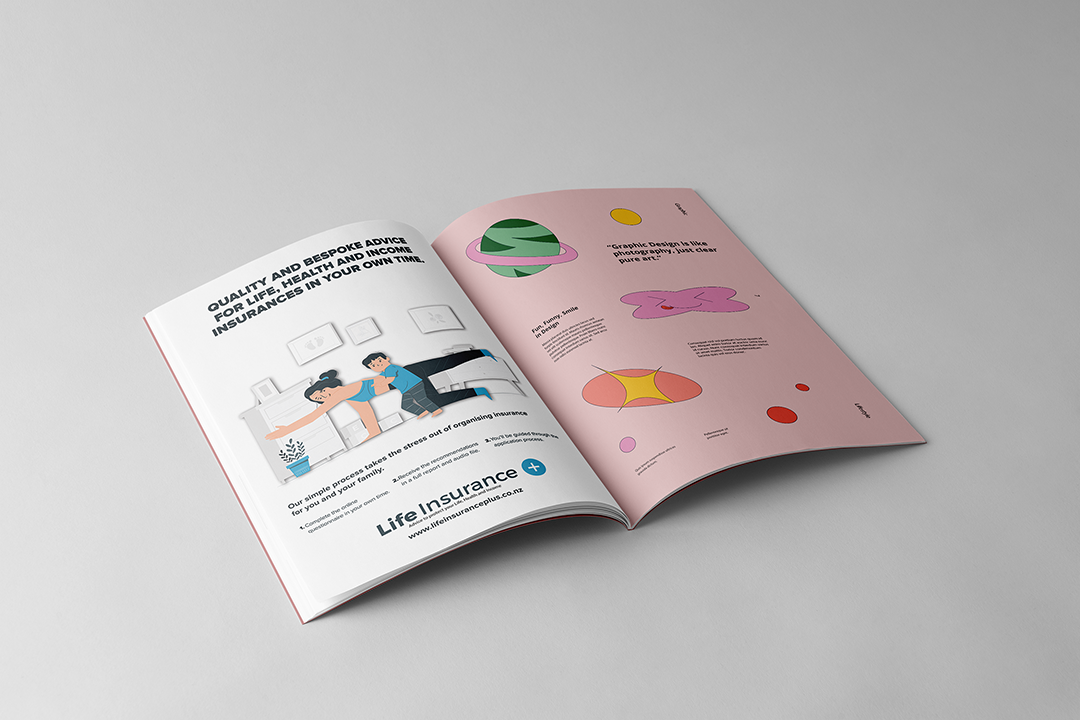 Life Insurance Plus magazine advertisement